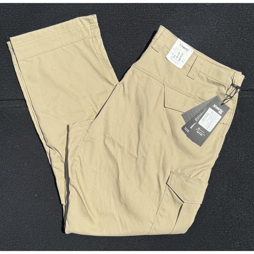 Vertx Phantom Flex OPS Pants Mens 40x30 Beige Cargo Tactical Stretch Workwear
